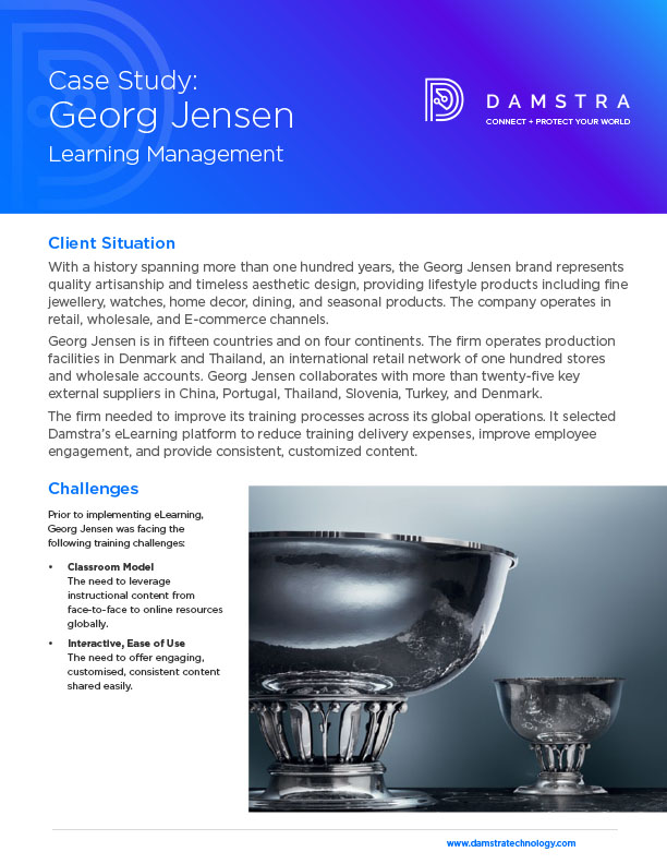 Case study covers 0016 Georg Jensen